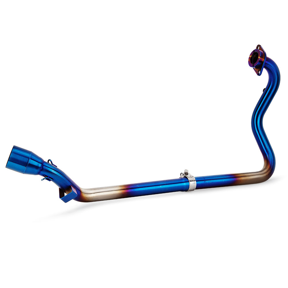 Suitable for motorcycle locomotive exhaust YAMAHA FZ250 large displacement straight out tail section exhaust pipe modification