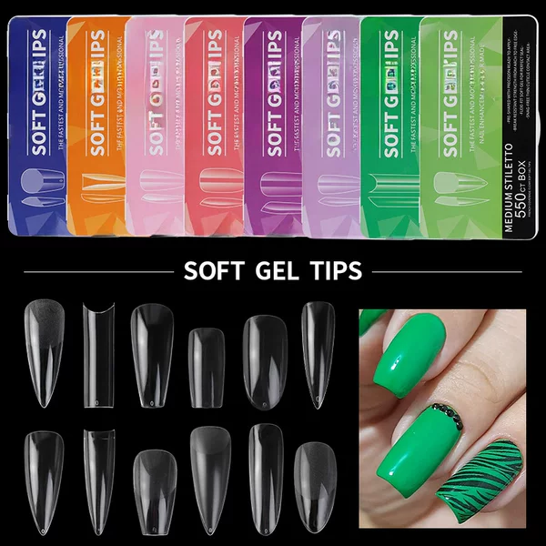 Amazon hot porcelain white box nail Nail Polish ultra-thin seamless frosted long water drop almond carving-free grinding fake nail polish