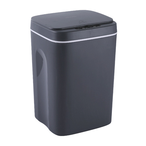 New smart trash can bathroom induction waterproof trash can plastic creative smart home trash can wholesale