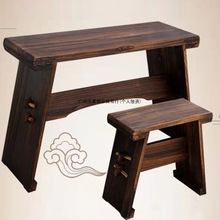 全实木古琴桌凳桐木共鸣箱琴桌茶桌国学书法桌可拆卸便携仿古琴桌