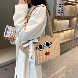 收纳篮/筐;植物工艺品;女士单肩包