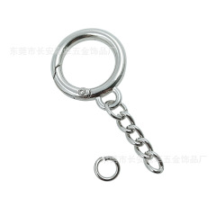 メーカー直販現物スプリングキーホルダー4本チェーン創意アクセサリー亜鉛合金アクセサリーペンダント