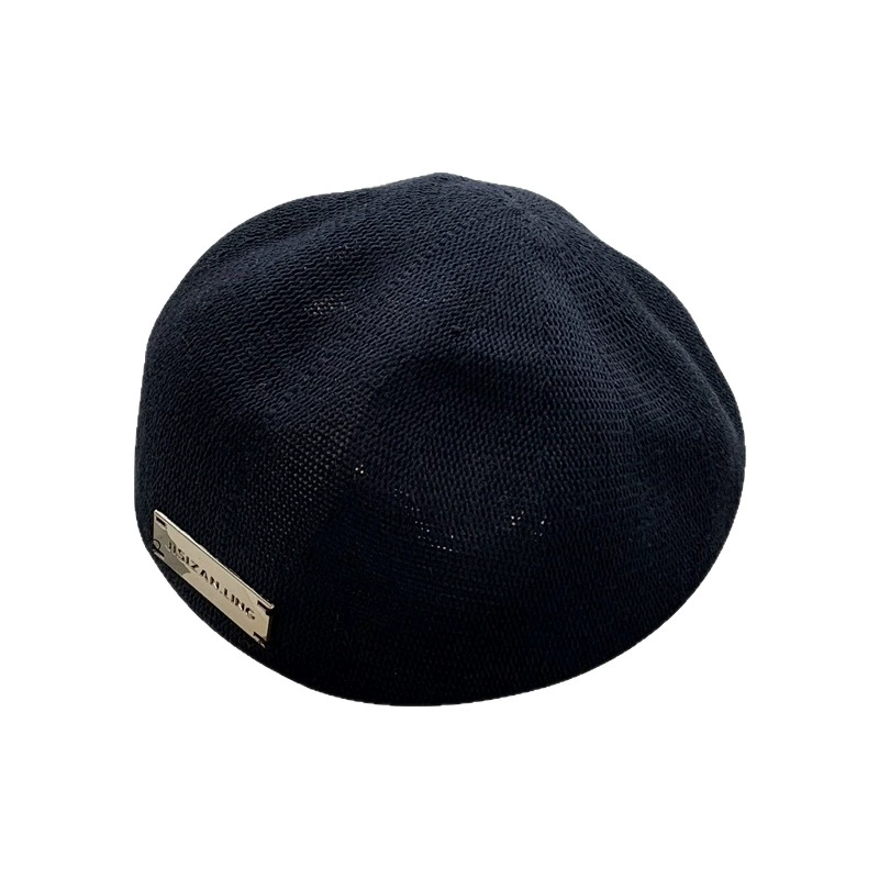 Breathable Metal-Spring Summer Beret, Japanese Style, Thin, Adjustable