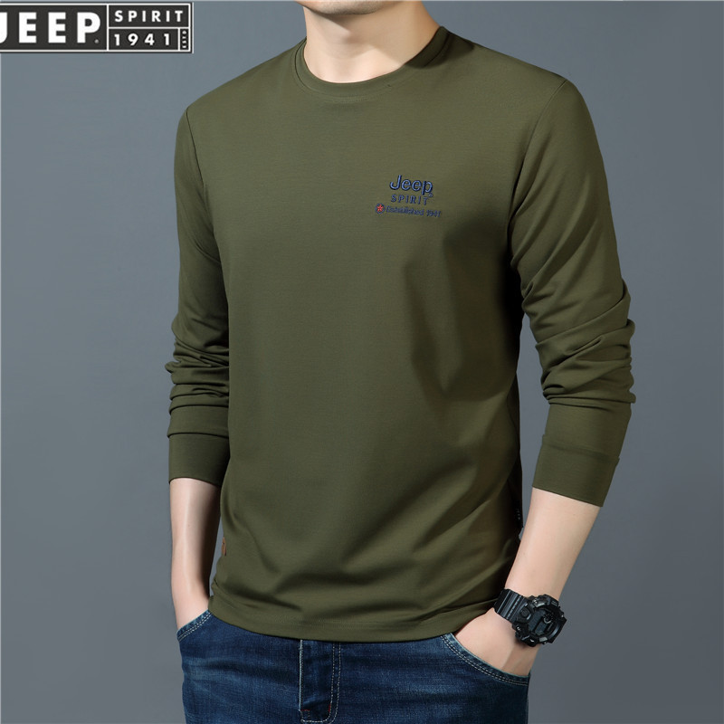 JP round neck long sleeve T-shirt Autumn New modal solid color base shirt casual loose embroidered sweater TS5205 JP round neck long sleeve T-shirt Autumn New modal solid color base shirt casual loose embroidered sweater TS5205