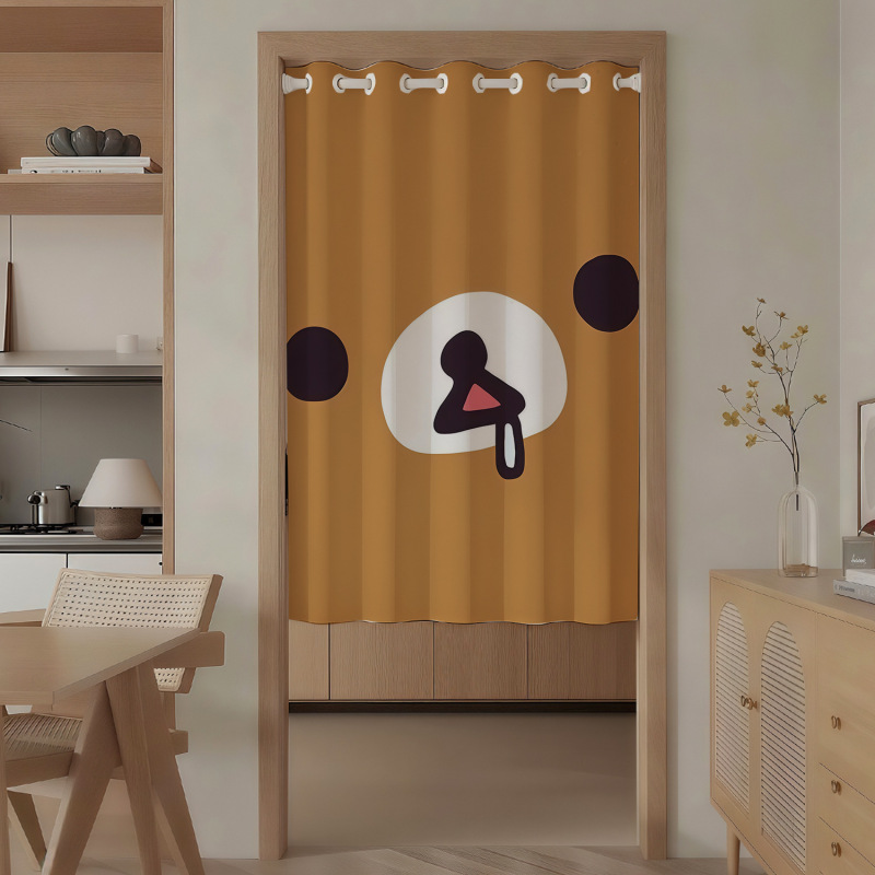 Rilakkuma Door Curtain Cute Printed Small Curtain Partition Curtain Anti-Air-Conditioning Kitchen Door Curtain Bedroom Door Curtain Home Decoration Rilakkuma Door Curtain Cute Printed Small Curtain Partition Curtain Anti-Air-Conditioning Kitchen Door Curtain Bedroom Door Curtain Home Decoration