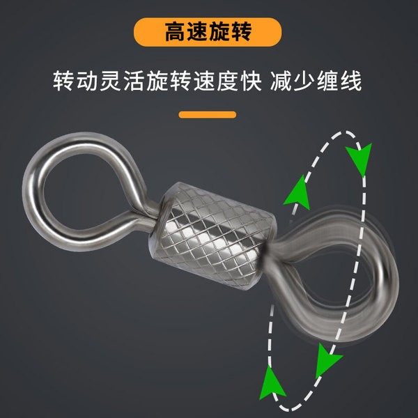High-speed rotary ring strong tension connection ring fishing…