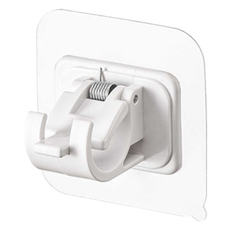 Barra de cortina sin costura de estilo japonés gancho cortina barra colgante soporte toalla Barra de barra de gancho barra de cortina fija clip hebilla paquete múltiple