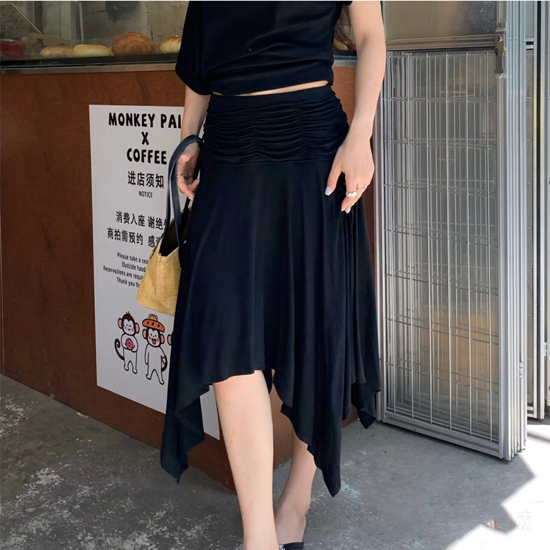 Retro small design summer skirt