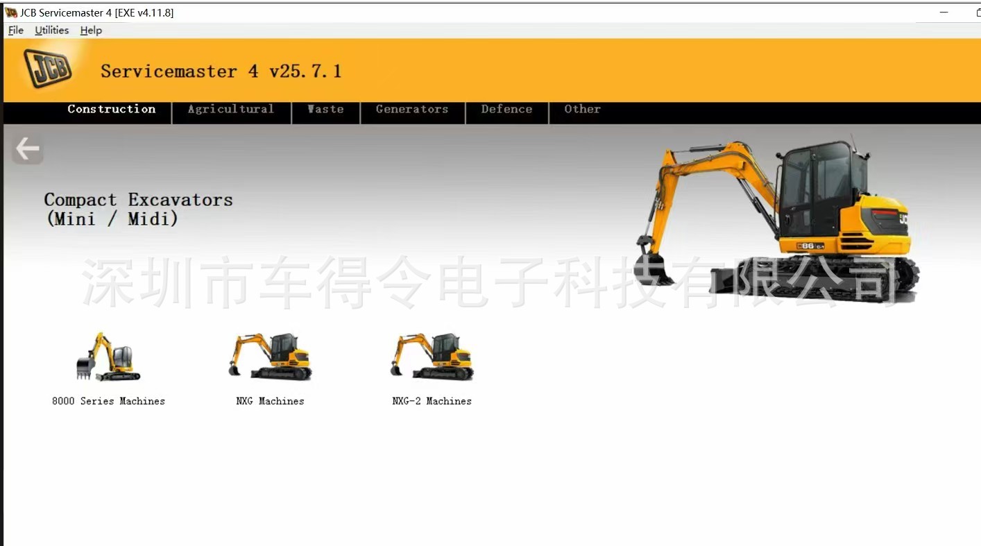 Wholesale applicable JCB Electronic Service Tool, truck diagnostic instrument, excavator testing device