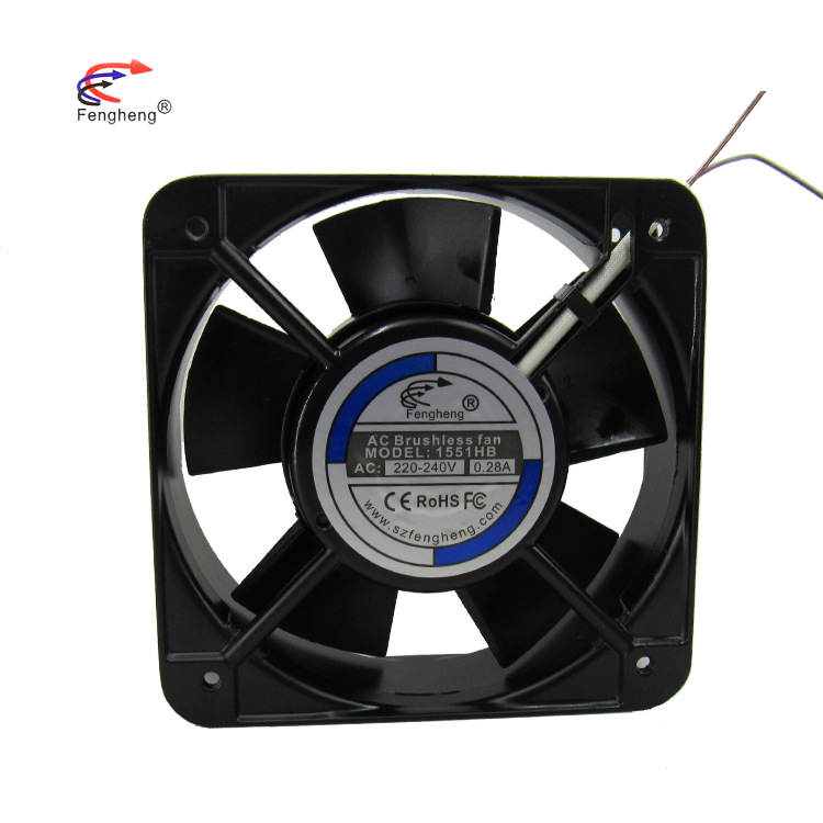 水防潮风扇15050散热风扇AC110V220V机箱机柜风机15公分防水防潮