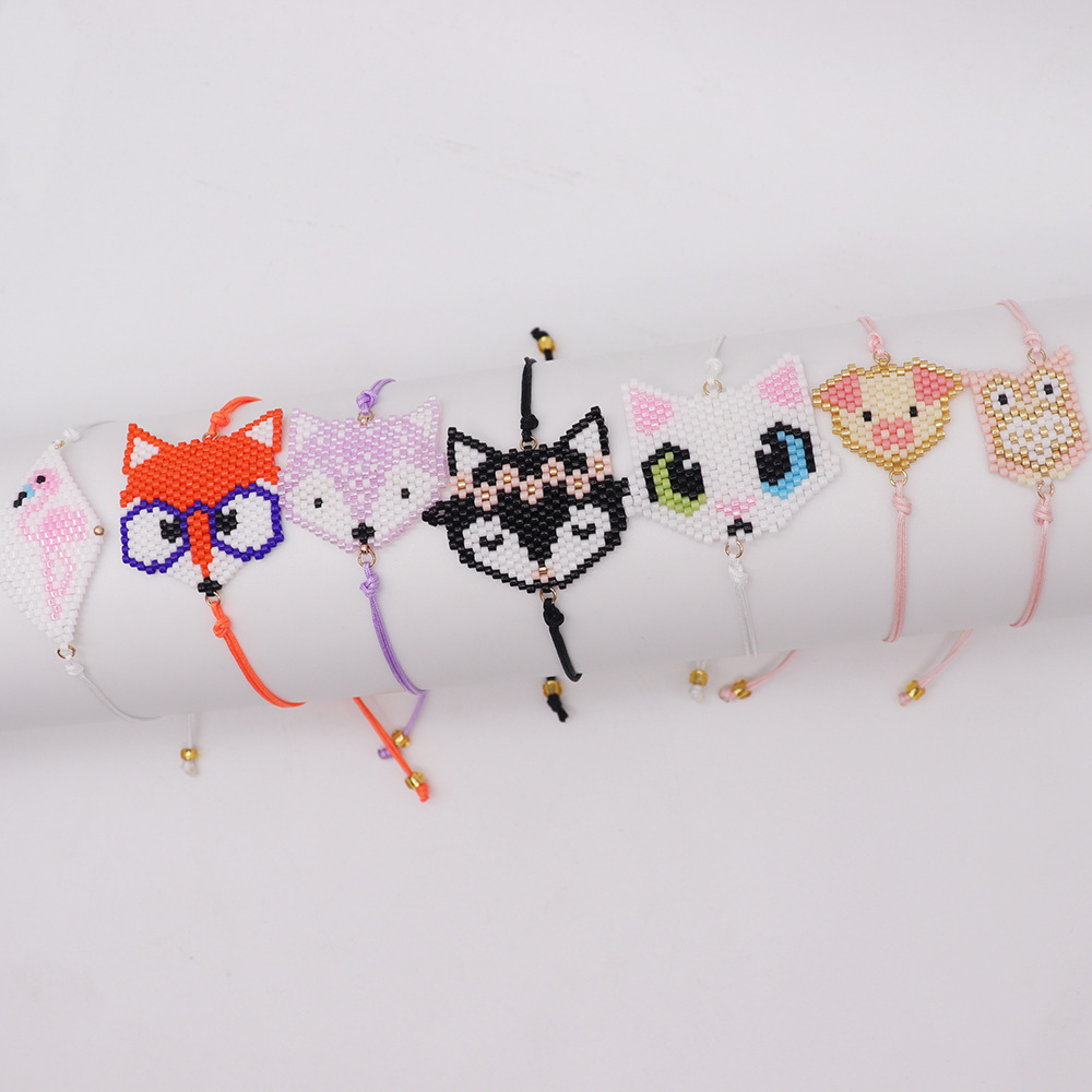 Fashion Animal Glass Beaded Womenu0027S Bracelets