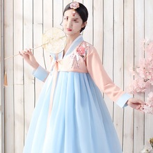 韩服族传统女装演出服韩国舞蹈民族风宫廷服婚庆写真套装其他