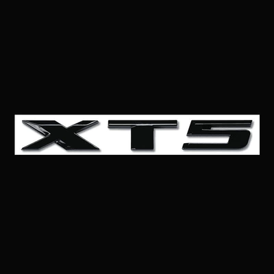 Cadillac lettering CT4 CT5 CT6 Car logo - standard-xt5