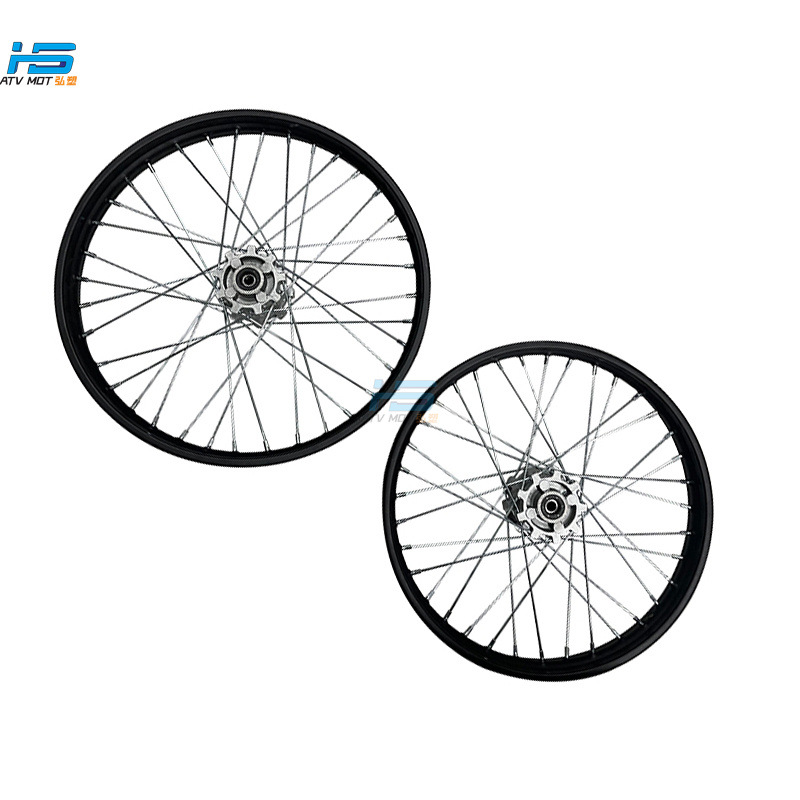 Off-road motorcycle accessories T2 iron front hub 1.60X19 inch hub core rear hub 1.60X21 inch rim drum core