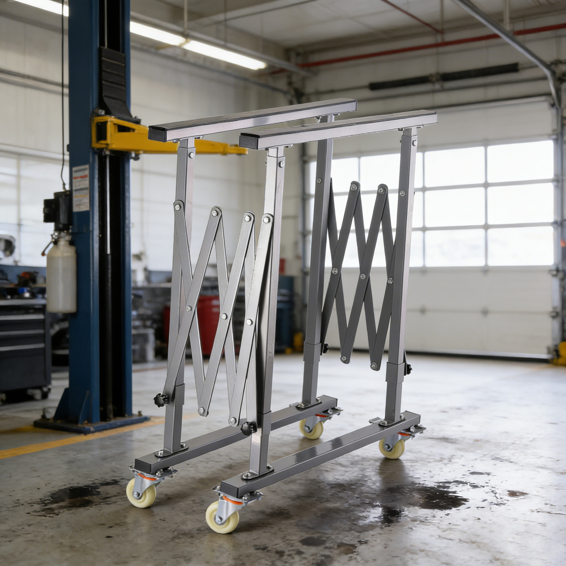 Multifunctional Paint Baking Rotating Stand for Auto Repair, Car Hood Spray Paint Stand, Bumper Sheet Metal Repair Tool