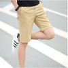 Men's Washed Cotton shorts summer casual short pants for Mal|ms