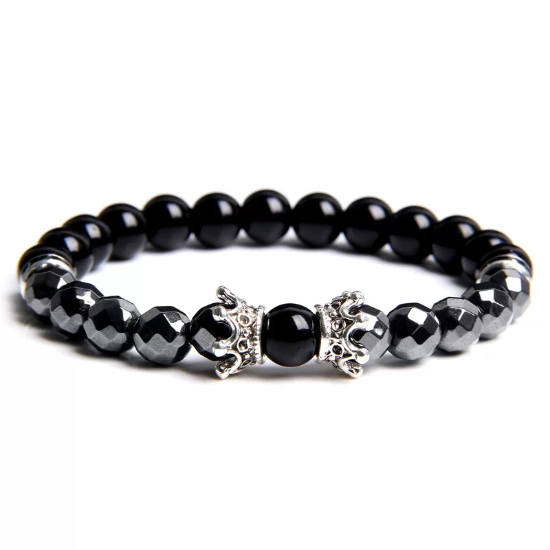 (Cross-border trading), flashing agate bracelet, 8mm, Amazon