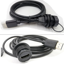 HDMI2.0�����ź�4K���庽�հ�װֱͨ˫ͷת�ӹ�ͷĸ����ˮ������
