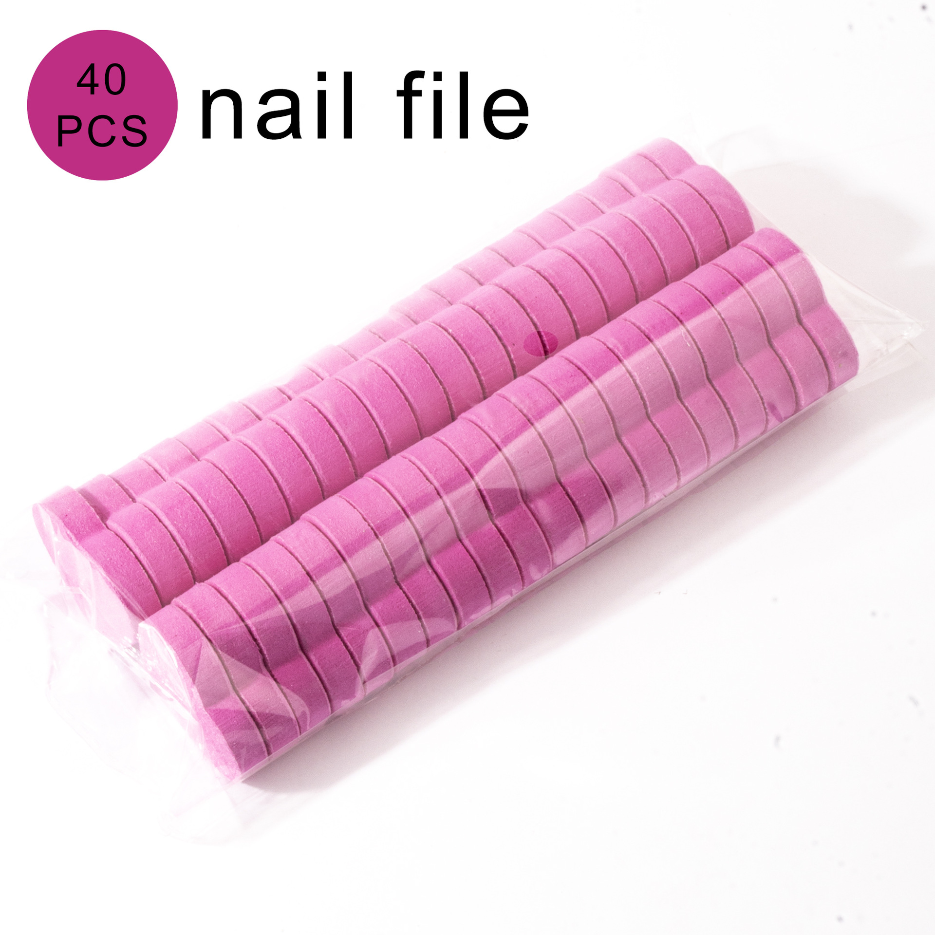 Mini amor esponja archivo de uñas pulido alto elástico pulido archivo de uñas de amor esponja archivo de alta espuma