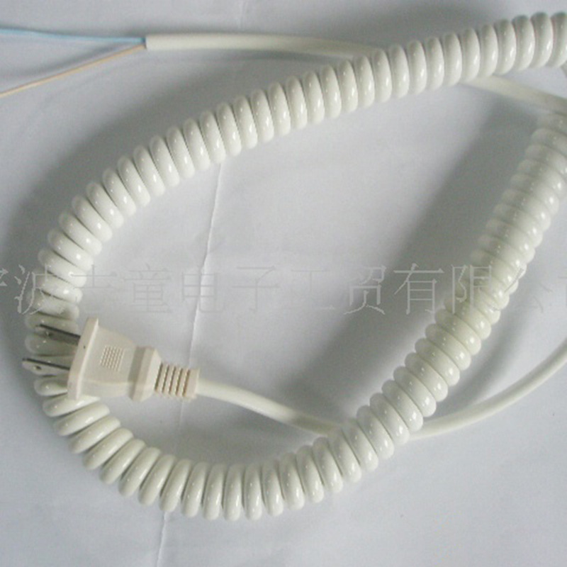 供应纯铜正标南非插头弹簧电源线 音频线连接音箱线音响喇叭线