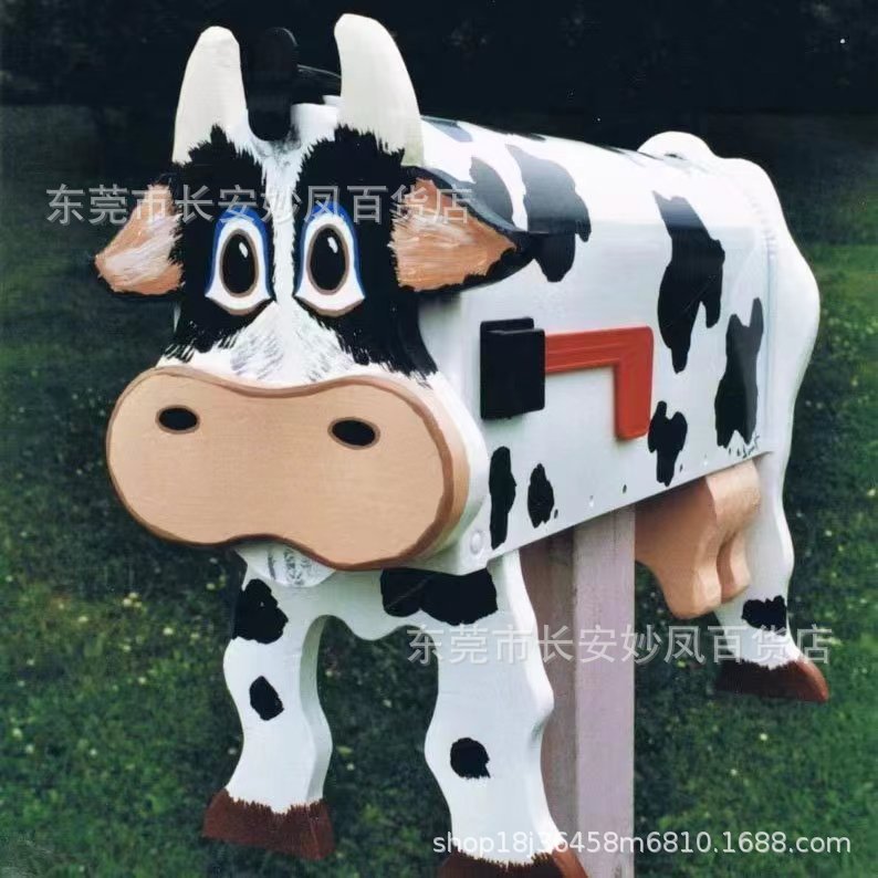 Почтовый ящик декоративный в форме быка