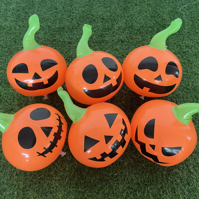 PVC定制充气万圣节装饰眼珠灯笼造型酒吧商场派对布置眼球气球