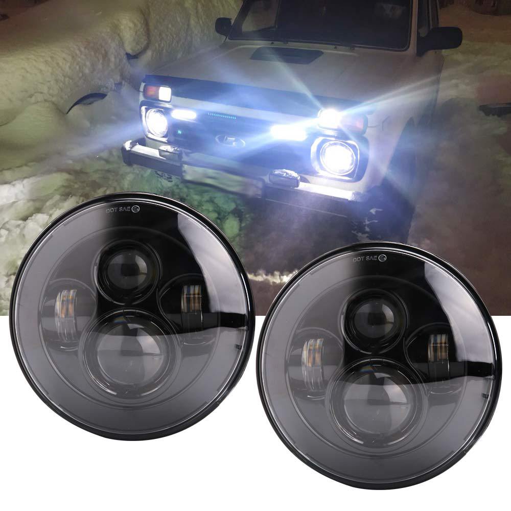 7 inch LED Headlight for Wrangler Jeep Motorcycle Harley