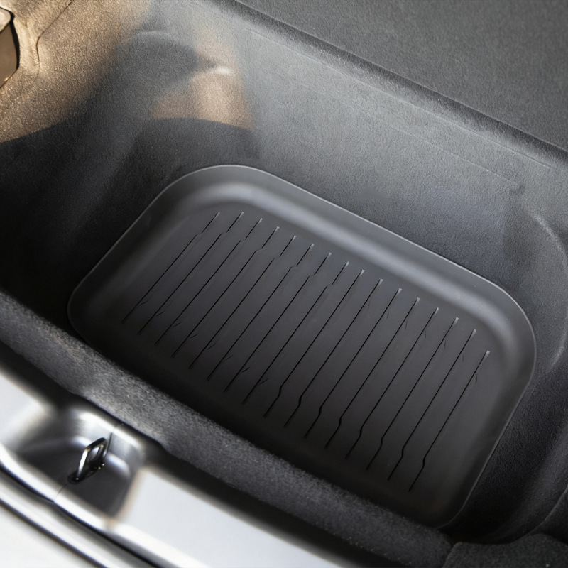 Suitable for Tesla Trunk Mat, New Version Model Y/3 Trunk Mat, Front Trunk Mat, Lower Layer Trunk Mat, Foreign Trade