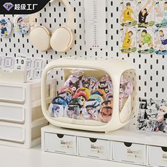 バー展示棚収納ケースアニメ周辺二次元棚に防塵周辺バッジ展示棚を重ねることができます。