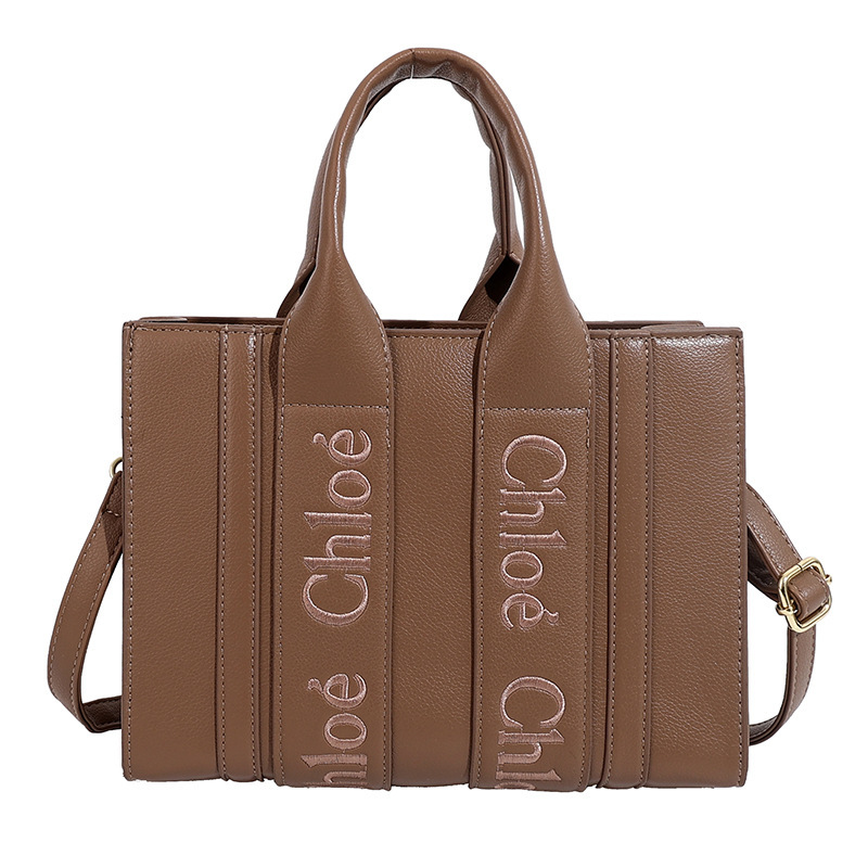 クロスボーダーbags2024秋冬バッグ女性潮百合特バッグ刺繍アルファベットハンドバッグ斜め掛け通勤女性バッグ|undefined