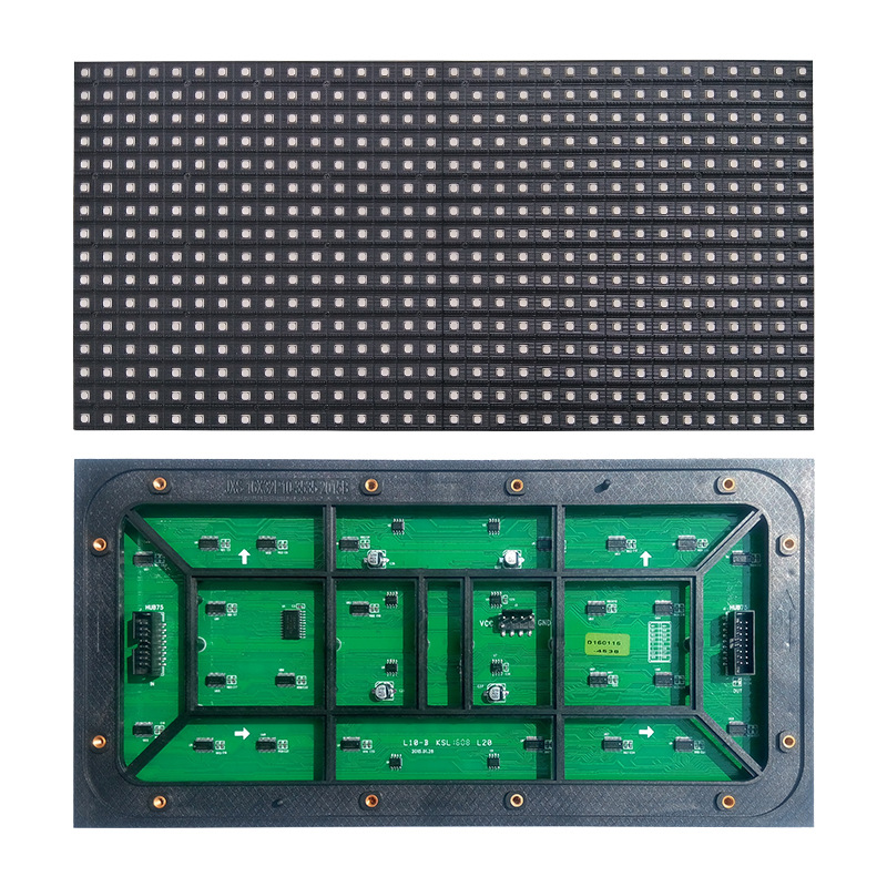 Al Aire Libre P10 superficie pegatina unidad Junta a todo color pantalla LED pantalla de publicidad al aire libre pantalla LED alquiler