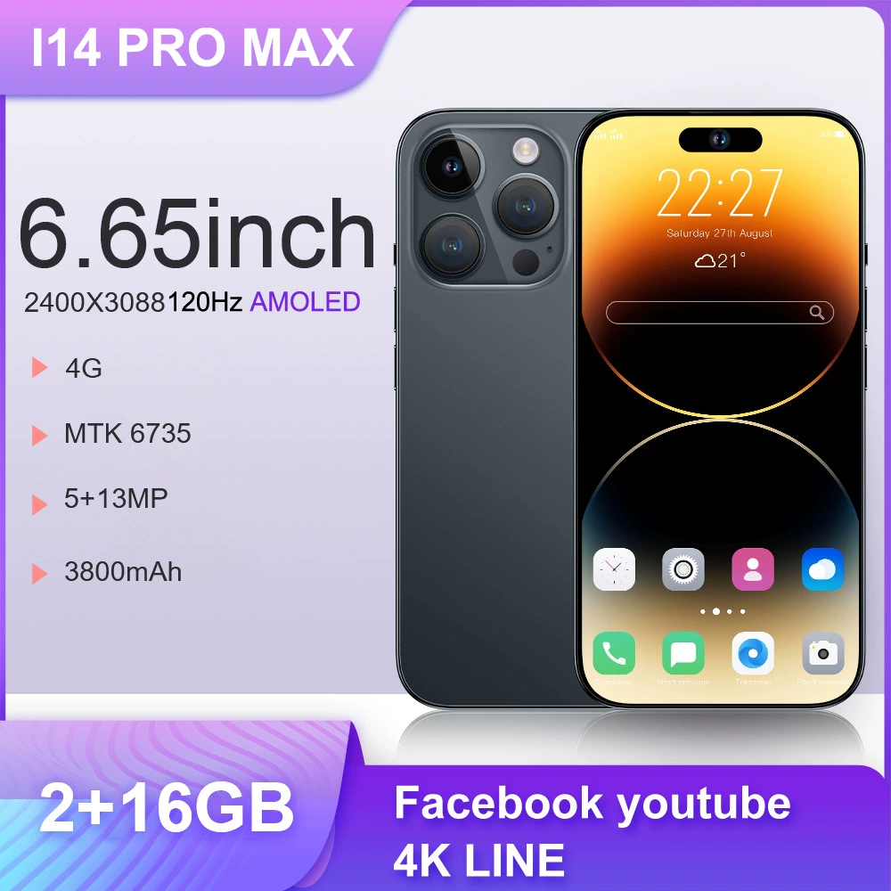 Мобильный телефон, умные часы, экран, Intel Core i14, 14ProMax, импортный, 16G