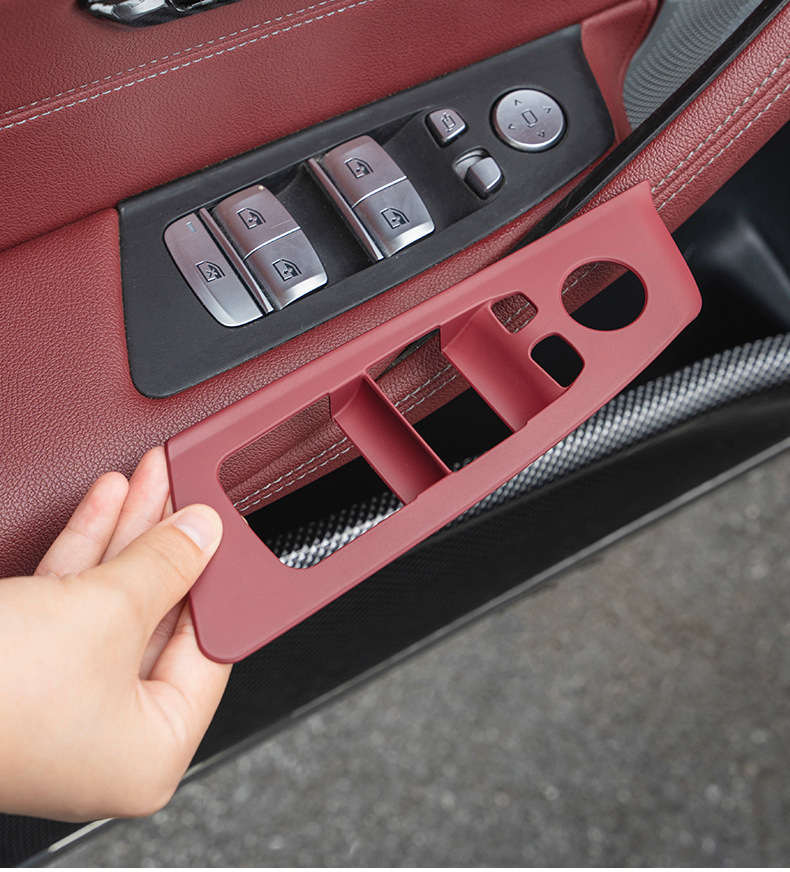 For BMW 5 Series G38 G30 Interior Door Handle Cover 525 530li