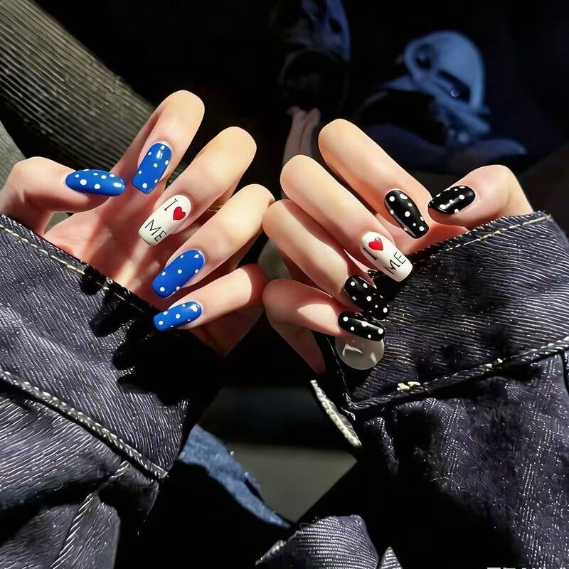 Niche Design Personalized Wearable Nails That Enhance Complexion, High-End Feel, Medium-Length, New Popular Style, Fake Nail Patches, Factory Direct Wholesale Niche Design Personalized Wearable Nails That Enhance Complexion, High-End Feel, Medium-Length, New Popular Style, Fake Nail Patches, Factory Direct Wholesale