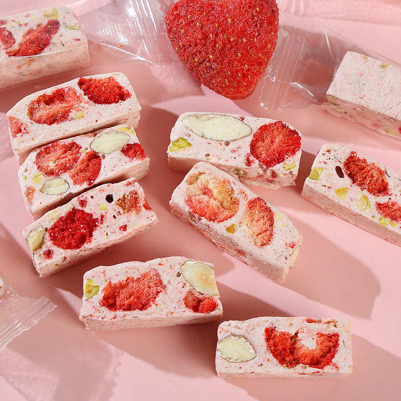 Blueberry Almond Nougat Matcha Strawberry Nougat Mango Almond Nougat Durian Handmade Traditional Nougat Blueberry Almond Nougat Matcha Strawberry Nougat Mango Almond Nougat Durian Handmade Traditional Nougat
