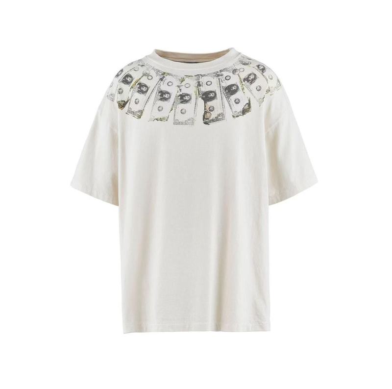 高品質 SAINT MICHAEL ICON ウォッシュ加工 オールド半袖 アメカジ レトロ プリント カップル Tシャツ 男女兼用|undefined