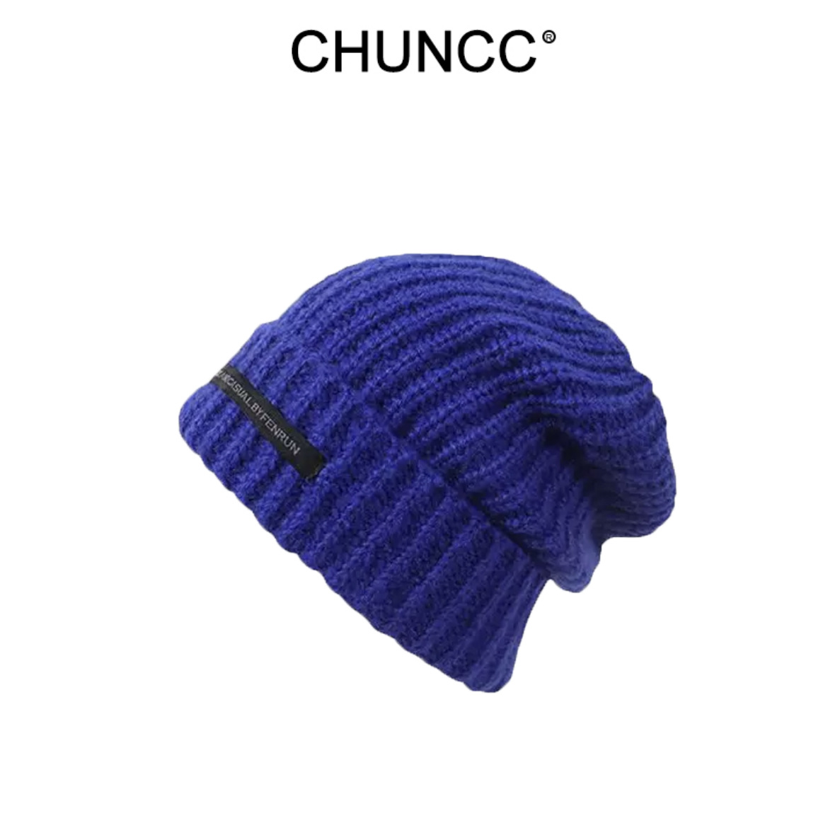 帽子の男性の冬の大きい頭の周りのニットの帽子の男性の保温の毛糸の帽子の潮の冬の山の帽子の男性の冷たい帽子の綿の帽子