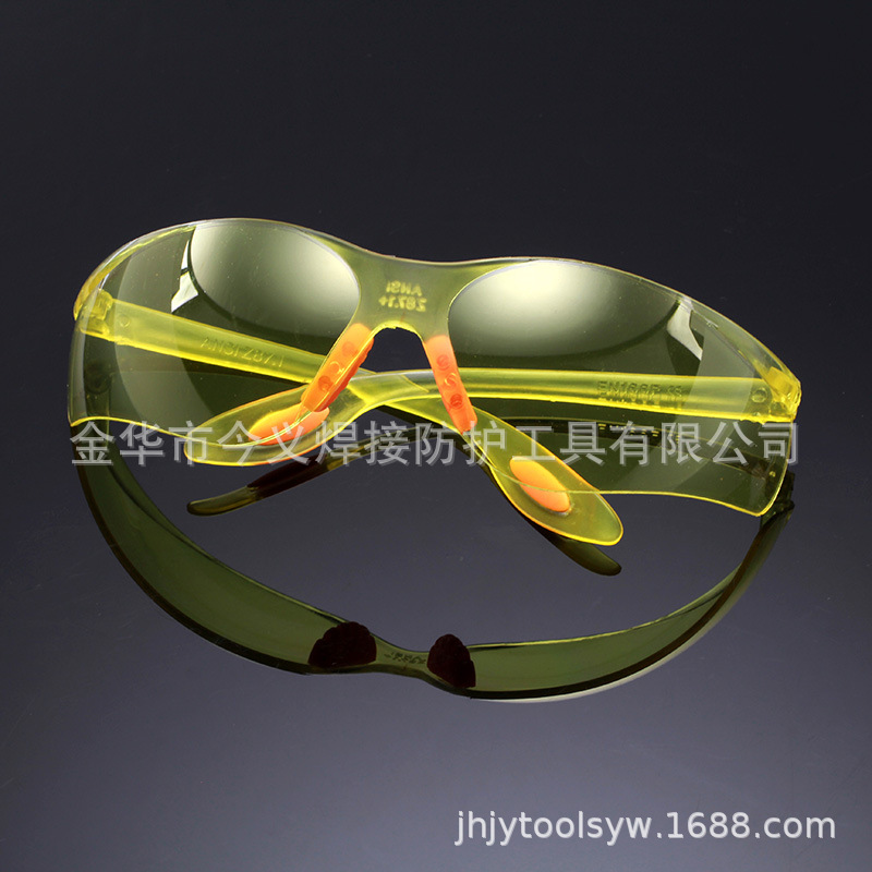 168批发防尘眼镜防电焊眼镜防飞溅物防护眼镜高清镜片焊工专用