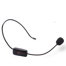 批發FM無線麥克風頭戴式數字調頻耳麥教師擴音器話筒拉桿音響耳咪