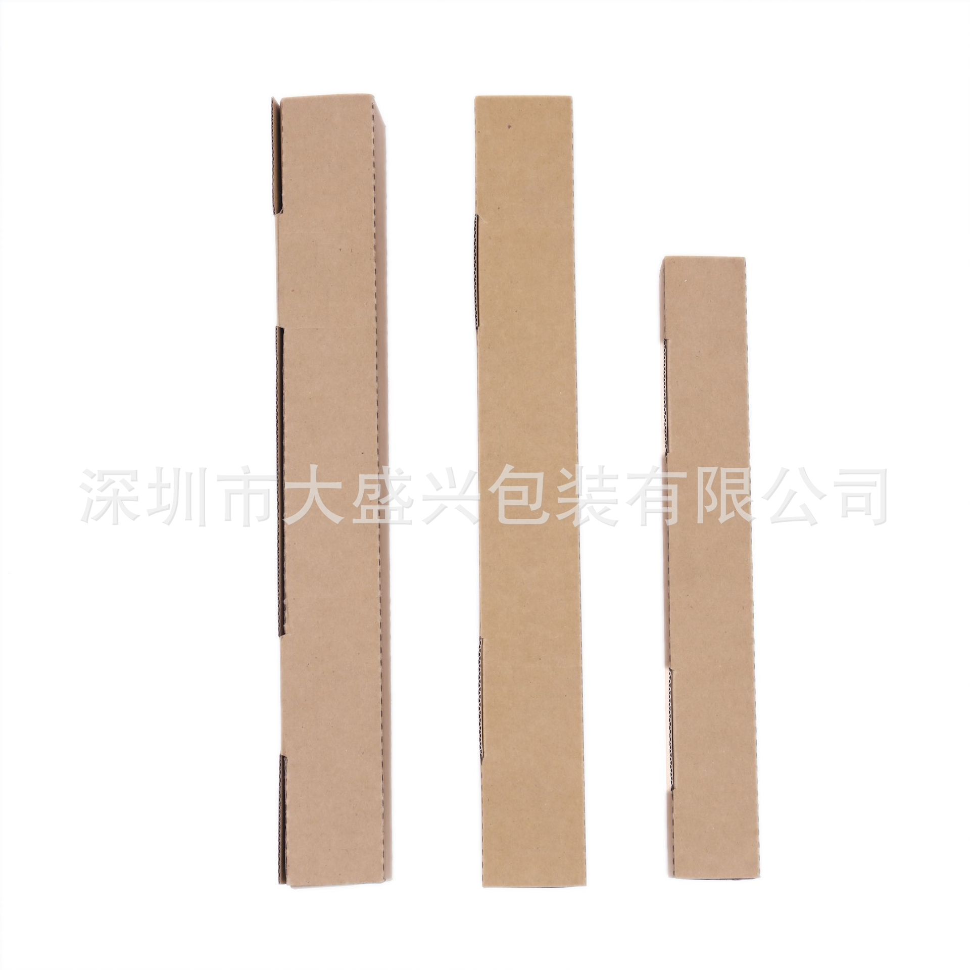 Caja de papel puntual, cartón, luz de riel LED, barra de cortina, caña de pescar, mango largo, paraguas, tira larga, embalaje logístico, engrosamiento