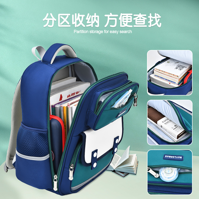 Mochila escolar para niños, estudiantes de primaria, niños, niñas, 123, 456, grados 6 - 9 - 12 años, mochila transpirable