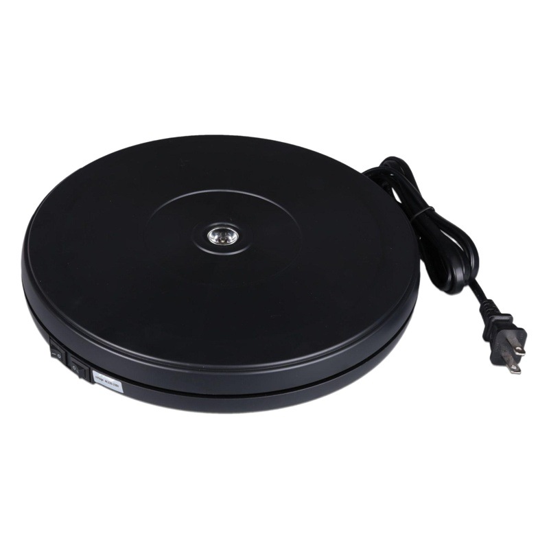 Soporte de exhibición giratorio automático eléctrico giratorio de comercio electrónico desatendido producto de Ventana en vivo video de disparo panorámico