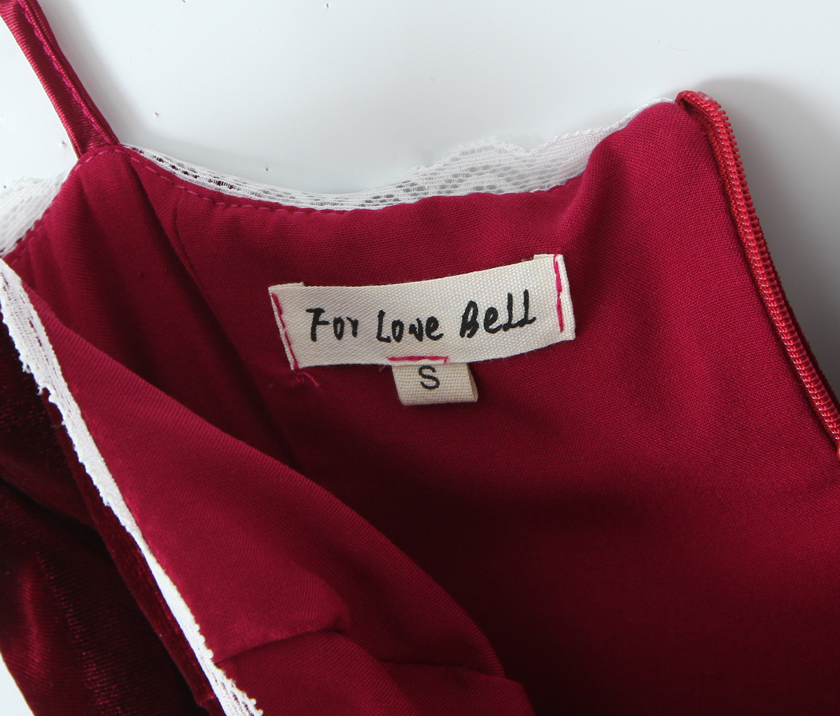 Women Velvet Three Layer Three Dimensional Steel Ring Lace Splicing Sling Dress