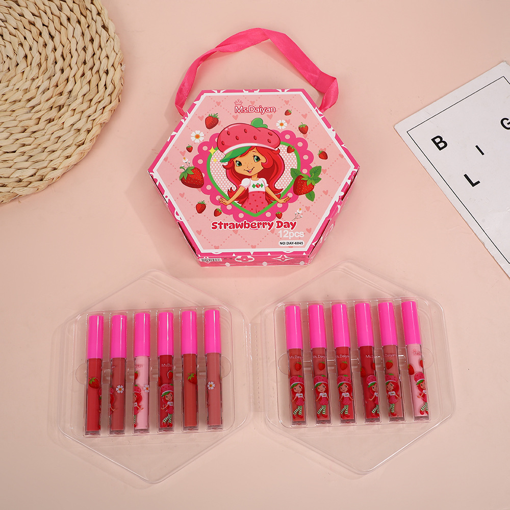 Cross-Border Foreign Trade Lip Gloss, Moisturizing Lip Gloss, Easy to Apply, Lip Care, Popular Foreign Trade Product, Moisturizing Lip Oil, Universal Lipstick