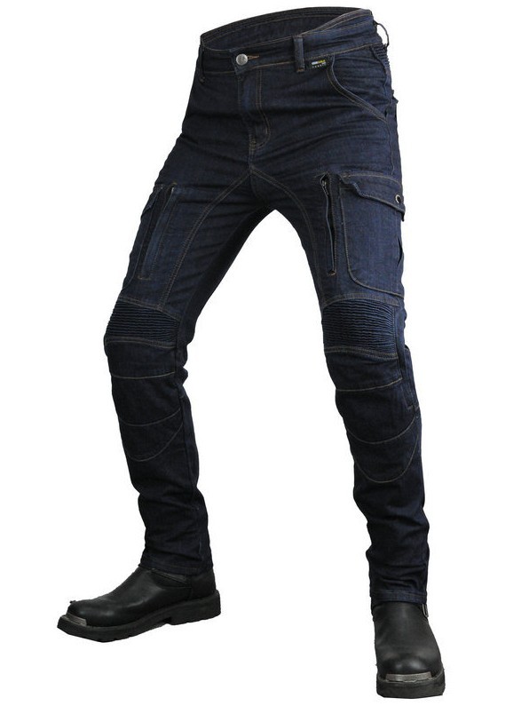 Pantalones de moto VOLERO de Cordura, resistentes al desgaste y a los rasguños, elásticos para las cuatro estaciones, casuales, anticaída, para motociclismo.