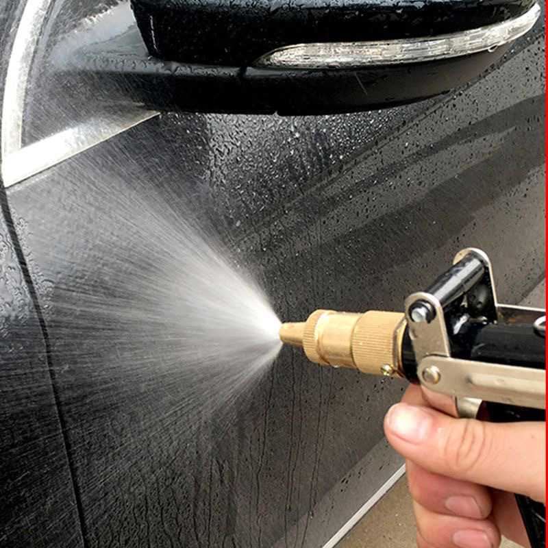 Pistola de agua de lavado de automóviles doméstica para verter flores de alta presión Pagoda de agua Grifos de agua de lavado de automóviles cabeza de pistola de agua limpia boquilla de vertido