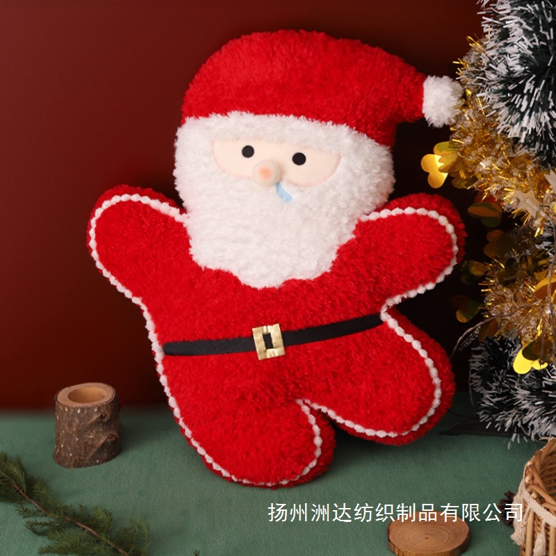 Muñeco de Peluche de Hombre de Jengibre de Fibra de Viscosa para Navidad image 2