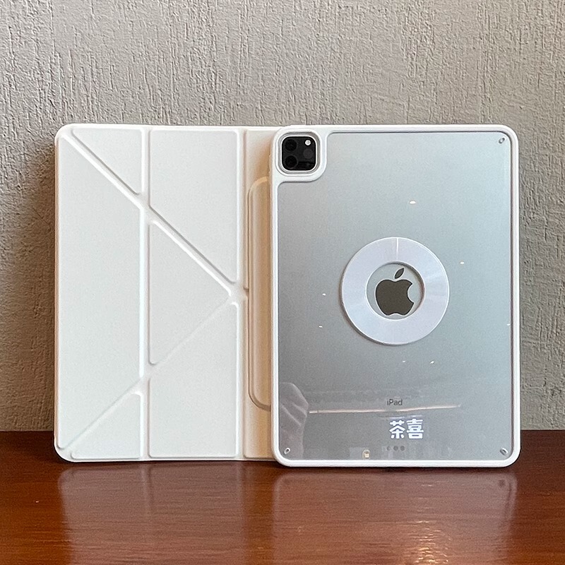 Y-Fold Magnetic Suction Suitable for Apple iPad Pro Protective Cover Air6 Tablet 10Th Generation Without Pen Slot 10.2 Acrylic 5 Shell