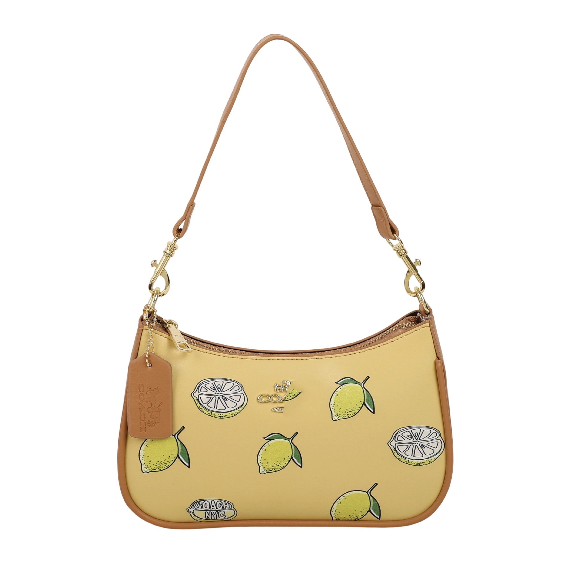 Cruce fronterizo Europa y los Estados Unidos comercio exterior 2025 nuevo Koujia brazalete de mano impresión de cereza dulce bolsa de hombro media luna