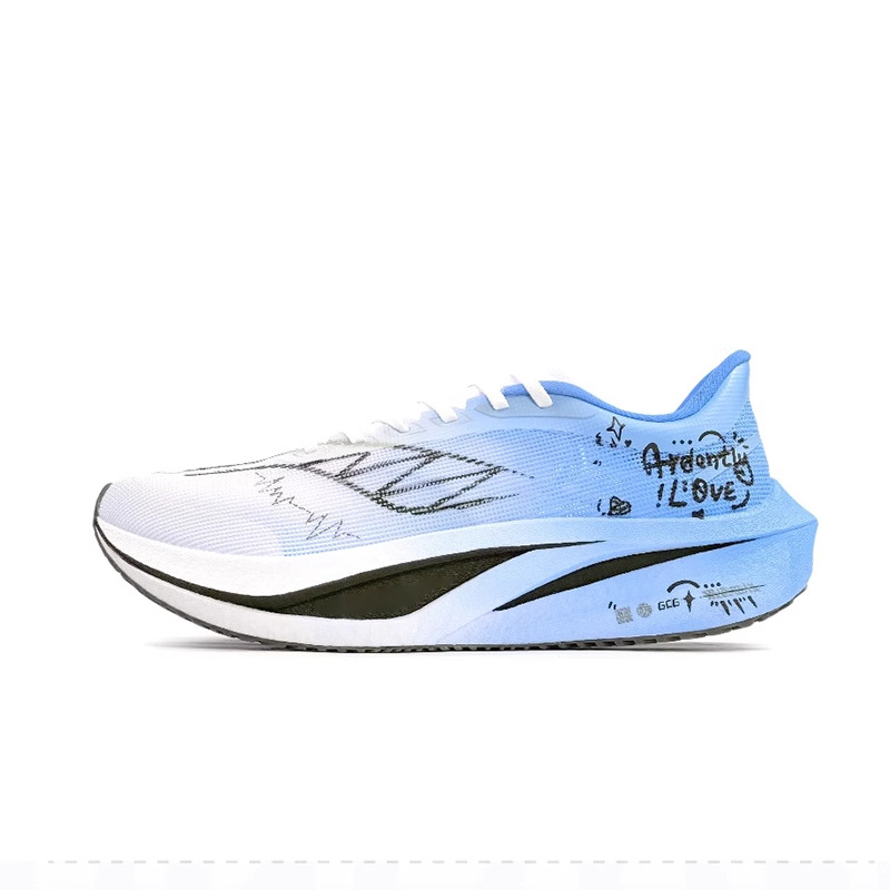 Feidian 4C otoño e invierno zapatillas deportivas de tablero de carbono 2025 versión para estudiantes estilo explosivo ligero amortiguador rebote zapatillas para correr